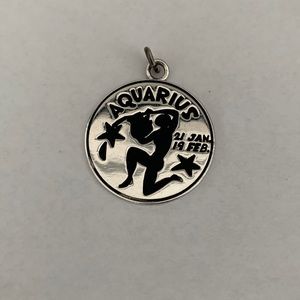 Vintage Sterling Silver Zodiac Charm